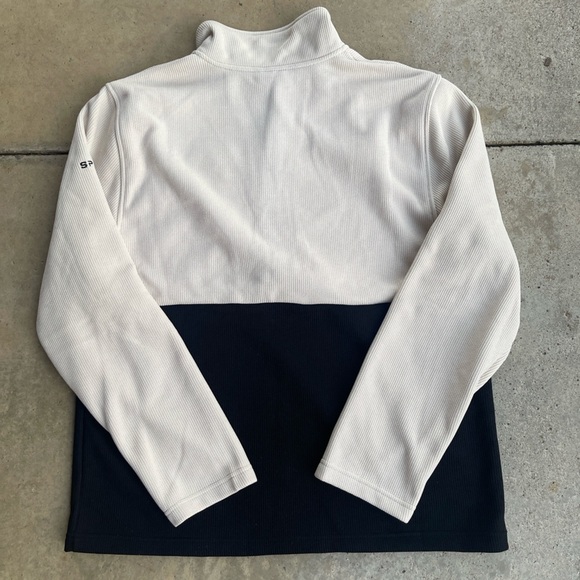 SPYDER MENS FLEECE LINED COLOR BLOCK SWEATSHIRT XL - Picture 2 of 5